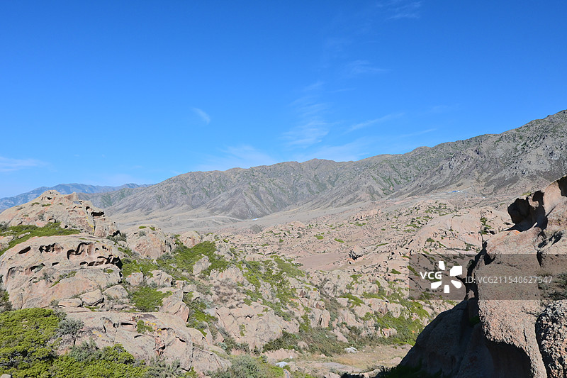 新疆博尔塔拉蒙古自治州怪石峪景区图片素材