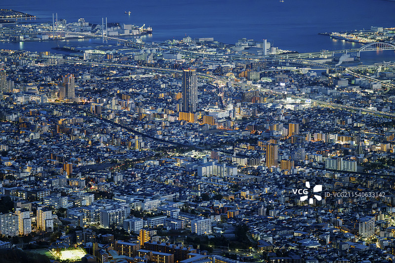 神户夜景图片素材