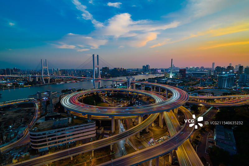 南浦大桥风光图片素材