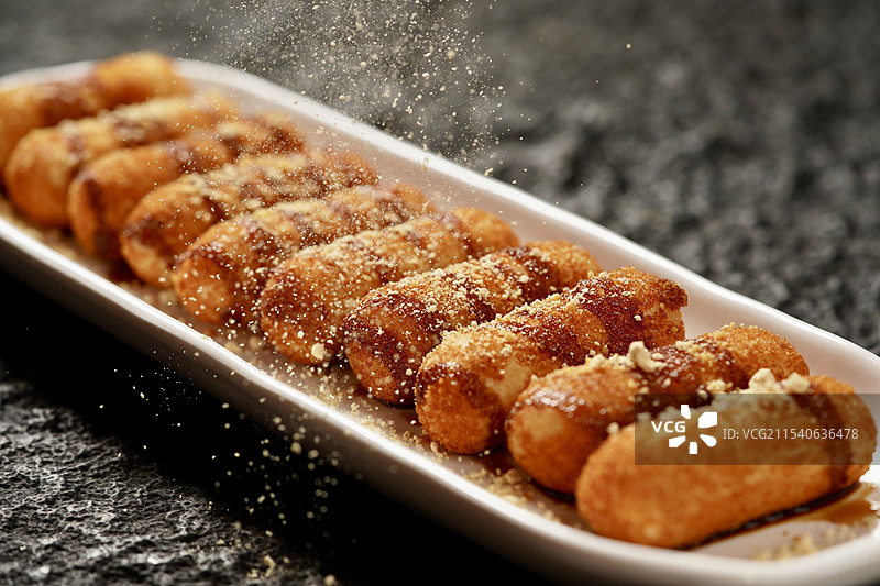 红糖糍粑图片素材