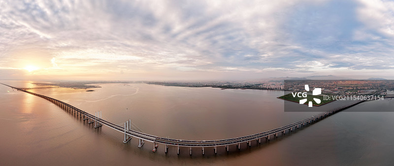 青岛胶州湾跨海大桥图片素材