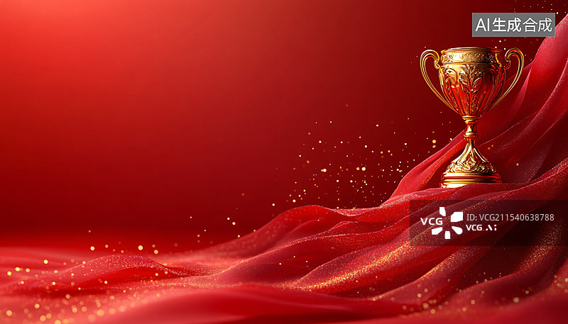【AI数字艺术】奖杯，辉煌成绩，卓越成就图片素材