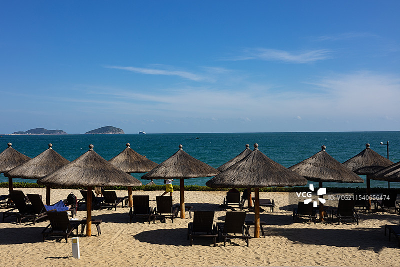 三亚海边沙滩图片素材