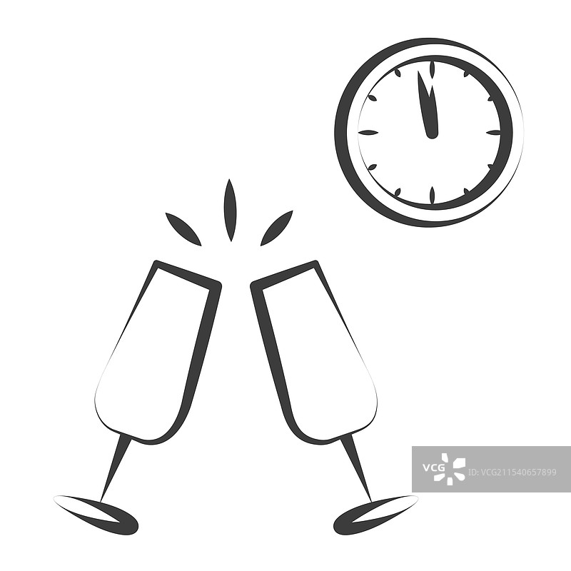 新年香槟的图片图片素材