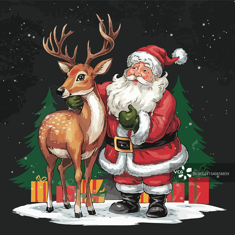 圣诞快乐庆祝背景图片素材