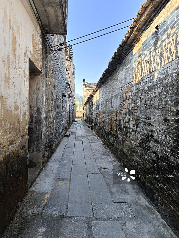 广东清远佛冈县龙山镇上岳古村图片素材