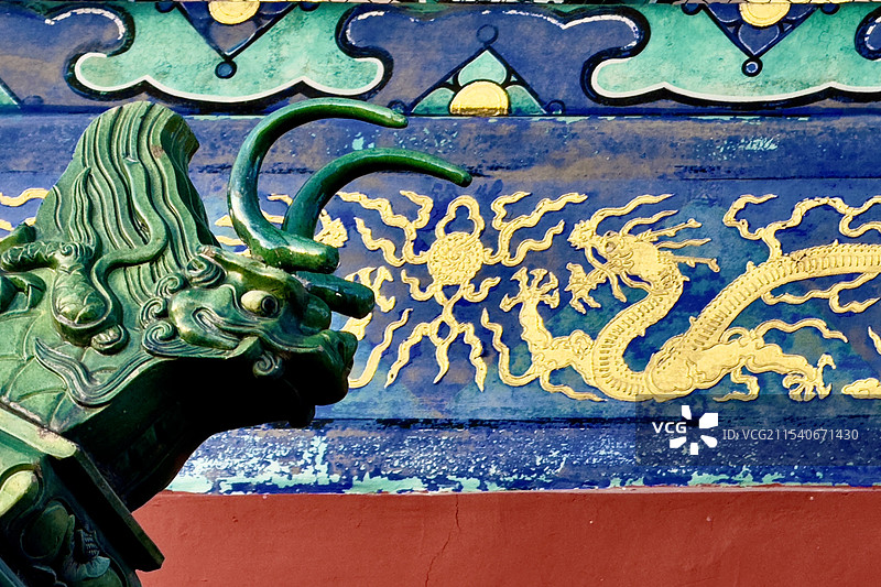 天坛建筑装饰图片素材