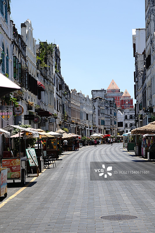 骑楼老街图片素材