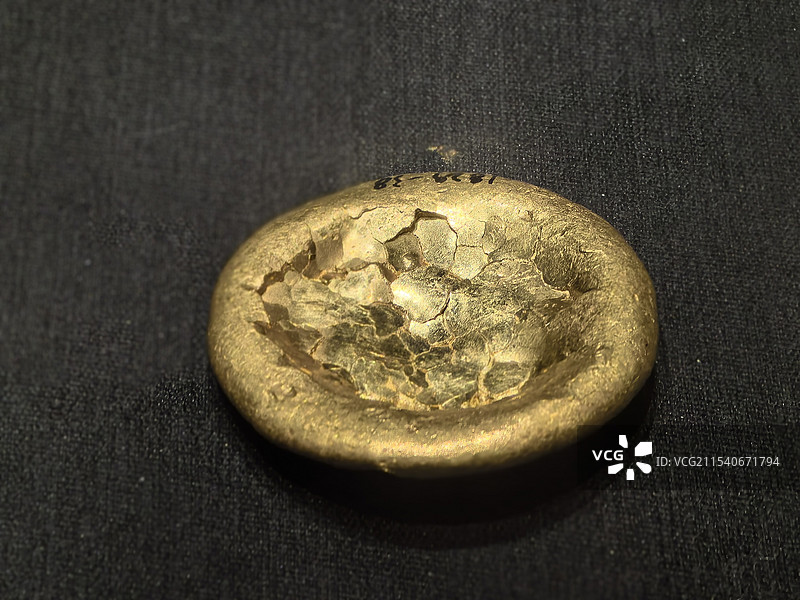 海昏侯金饼图片素材