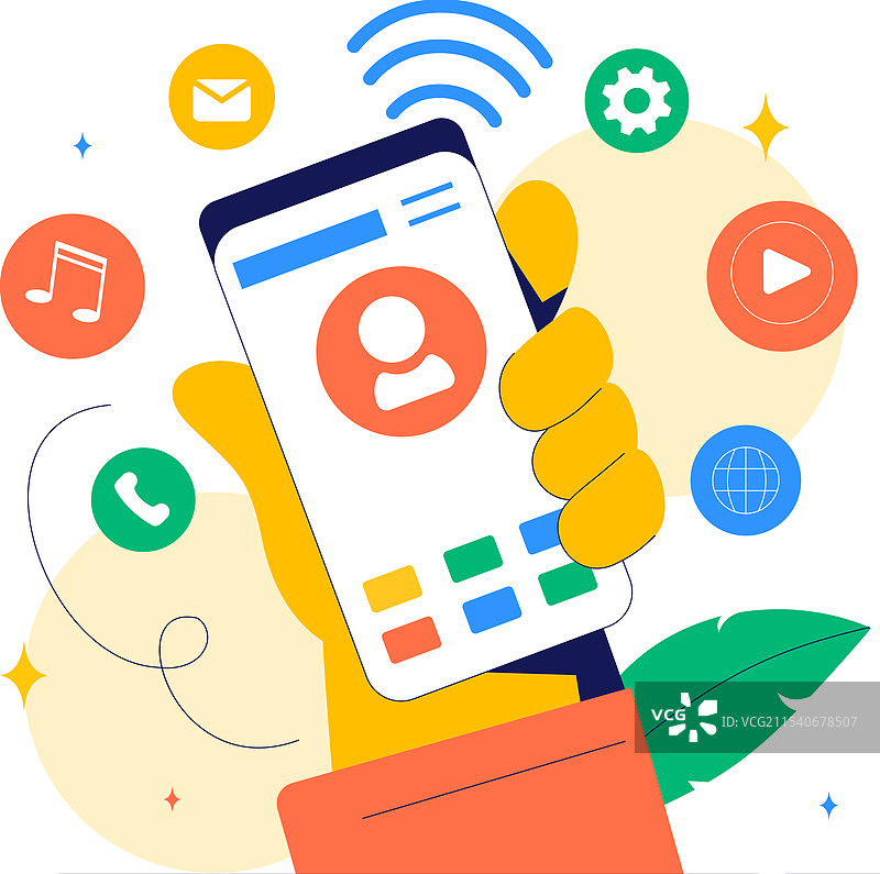 智能设备与互联网技术相结合图片素材