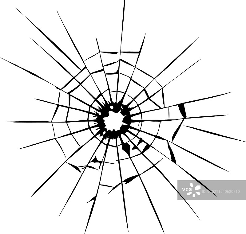 破碎的玻璃图片素材