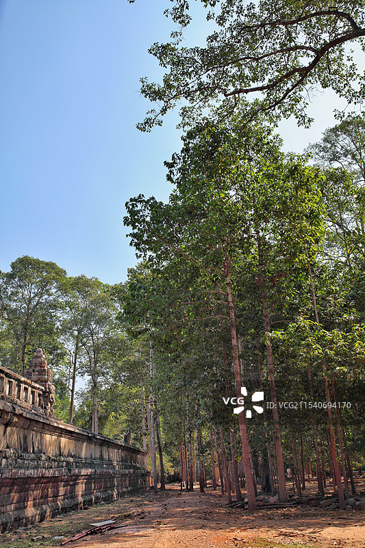 吴哥古迹茶胶寺图片素材