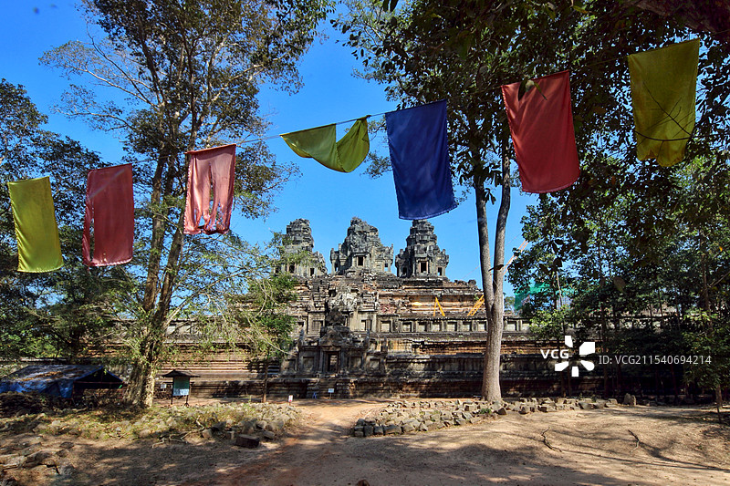 吴哥古迹茶胶寺图片素材