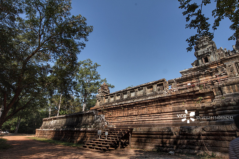 吴哥古迹茶胶寺图片素材