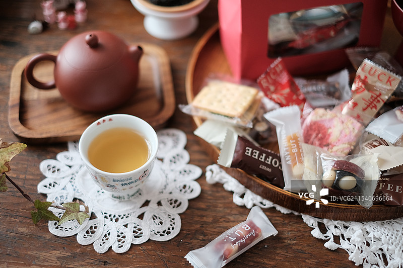 元旦春节喜庆糖果等图片素材