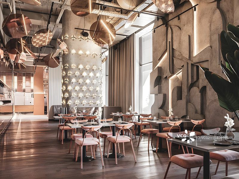 俄罗斯Polet 餐厅图片素材