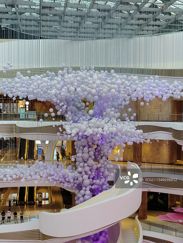 海口国际免税城室内时尚设计图片素材