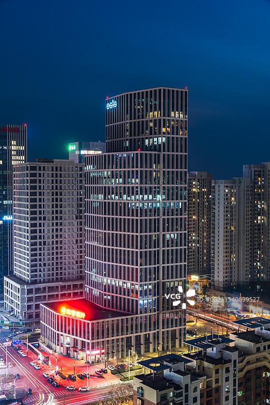 青岛西海岸黑卓中心图片素材