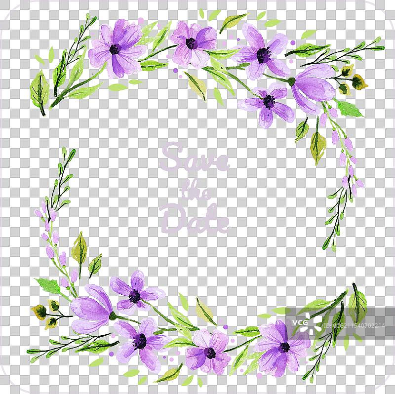 婚礼紫色背景图片素材