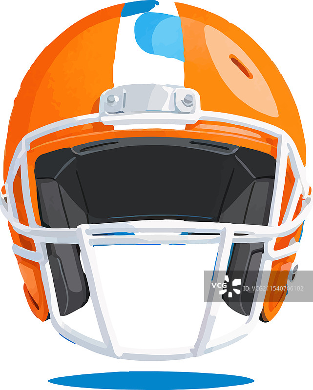 四分卫头盔运动裁判保护装备图片素材