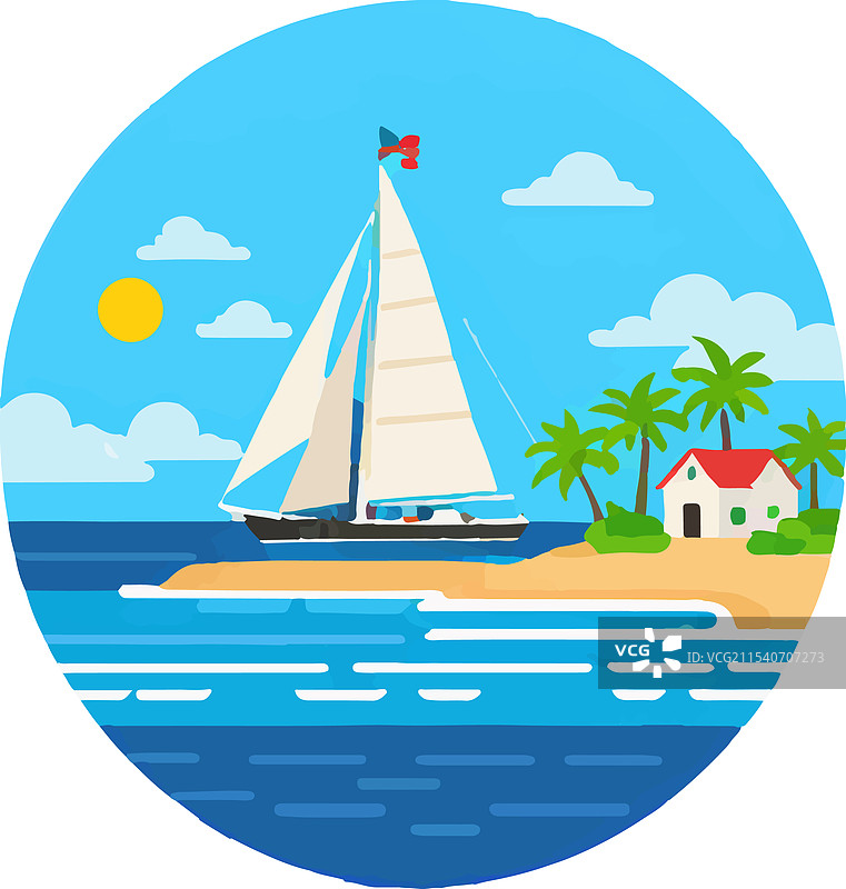 巴巴多斯岛酒店加勒比旅游船只图片素材