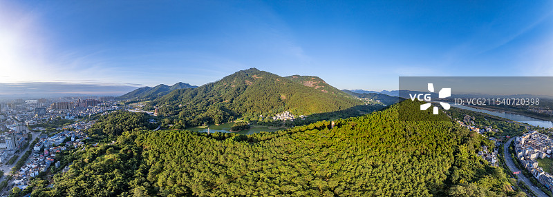 广西贵港桂平市西山风景区全景图图片素材
