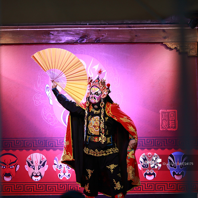 川剧变脸图片素材
