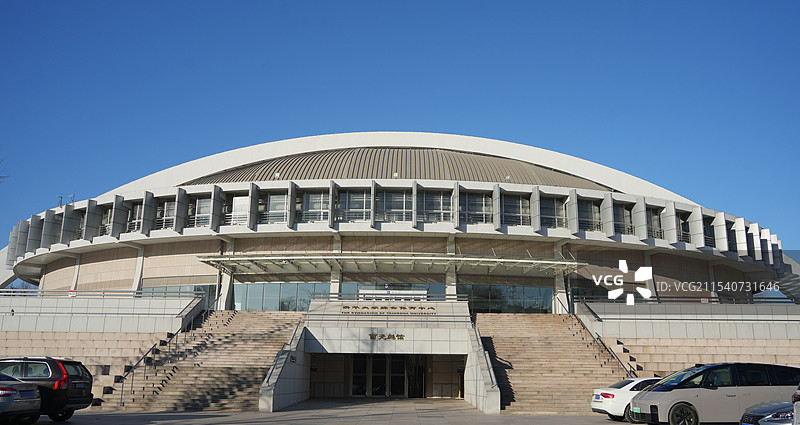 清华大学综合体育馆，全国重点文物保护单位，清华大学早期建筑图片素材