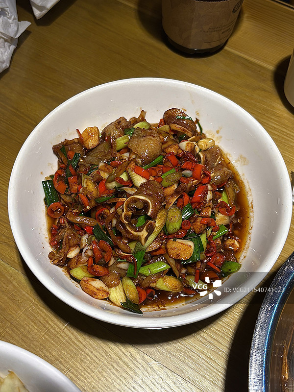 香辣猪耳猪脸图片素材