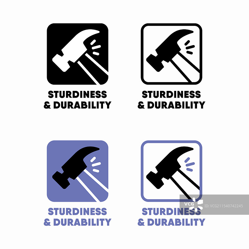 坚固耐用信息标志图片素材