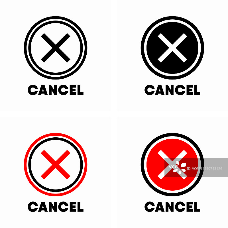 取消按钮信息标志图标图片素材