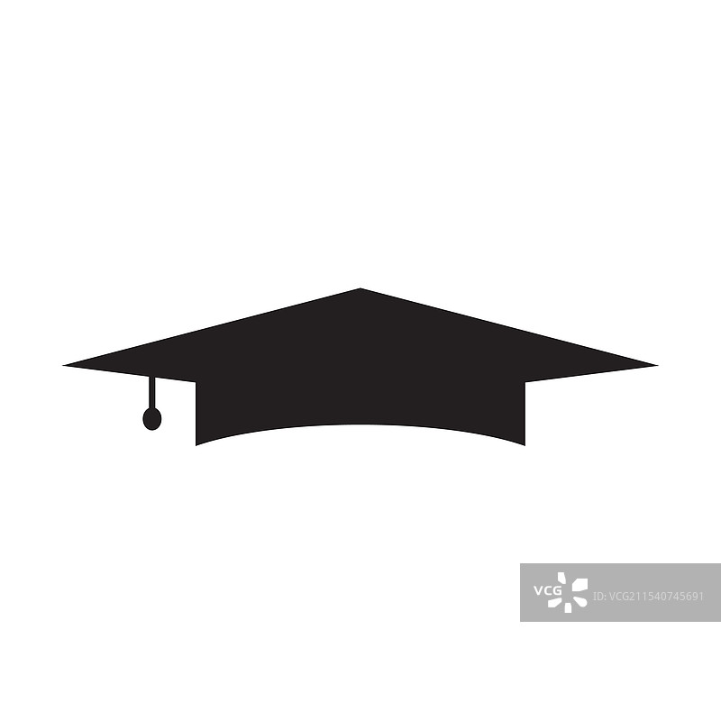 学位帽 - 方形学术帽图标图片素材