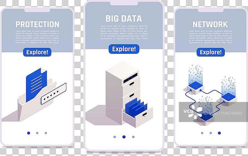 大数据移动模板图片素材