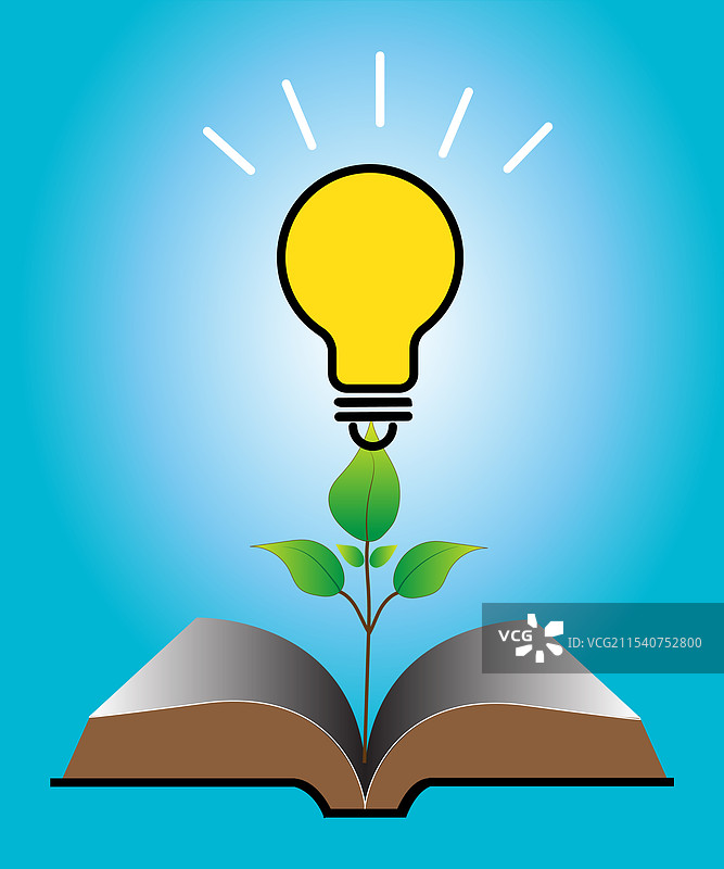 书中的光芒图片素材