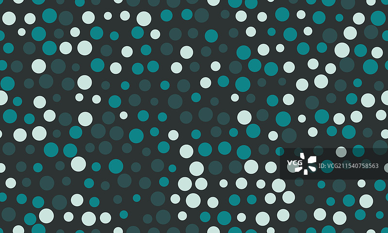 无缝圆点与几何圆形的完美结合图片素材