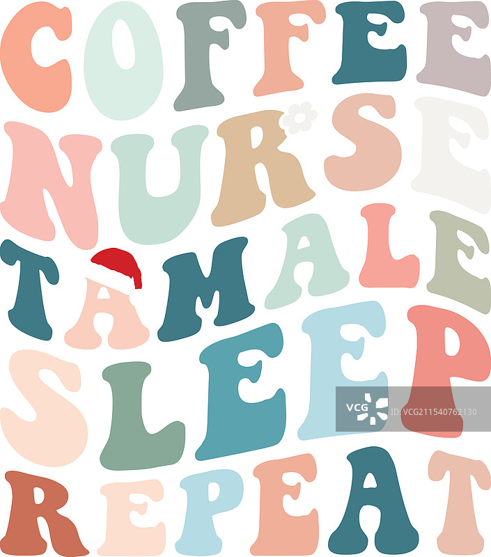 咖啡 护士 玉米饼 睡觉 重复图片素材