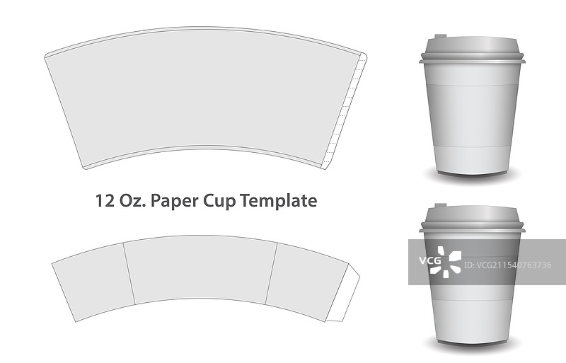 咖啡杯套设计系列图片素材
