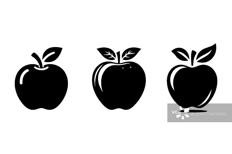苹果轮廓图片素材