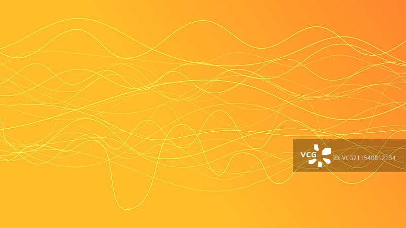 抽象渐变背景与波浪光束图片素材