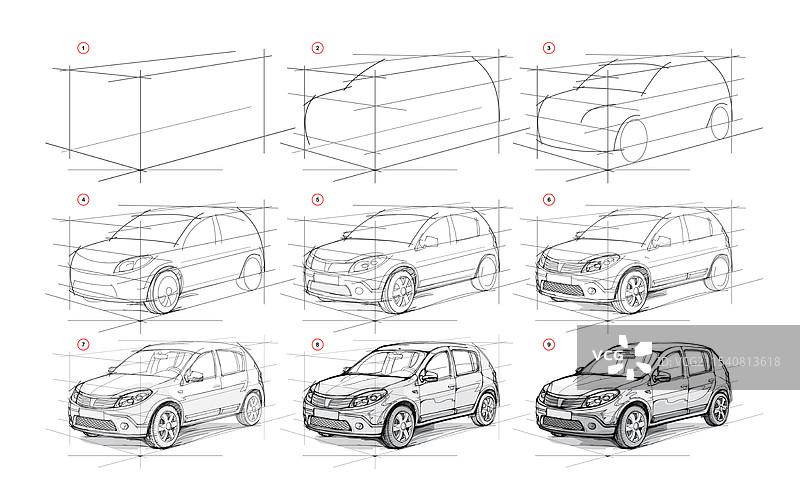 页面展示了如何从生活中学习绘画图片素材