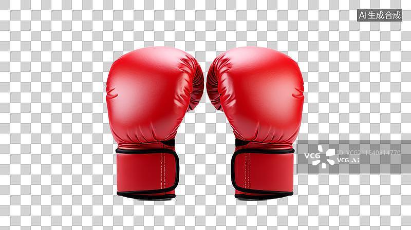 【AI数字艺术】一对崭新的拳击手套图片素材