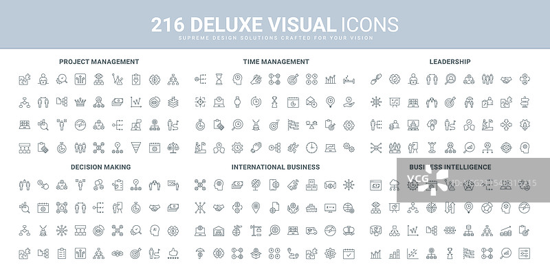 项目管理商业沟通图片素材