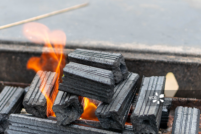 火坑高角度视图图片素材