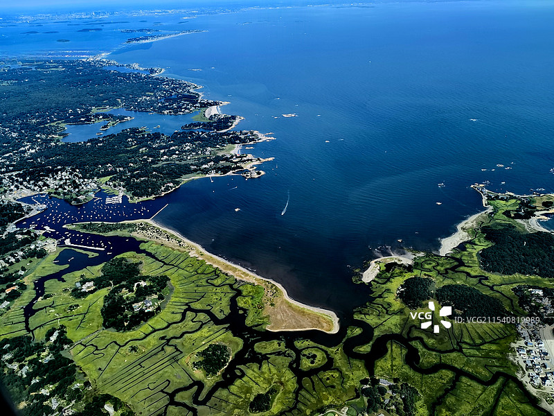 查尔斯河口图片素材