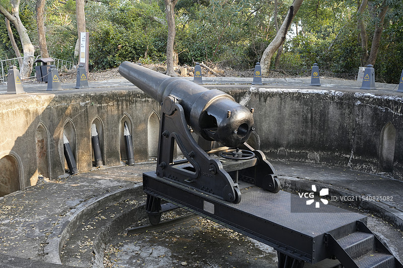 南沙大角山炮台图片素材