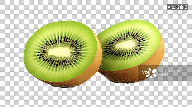 【AI数字艺术】猕猴桃 奇异果 切片特写图片素材
