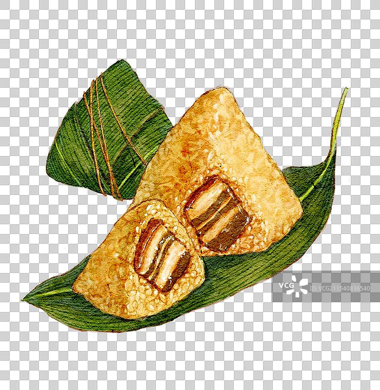 红烧肉粽图片素材