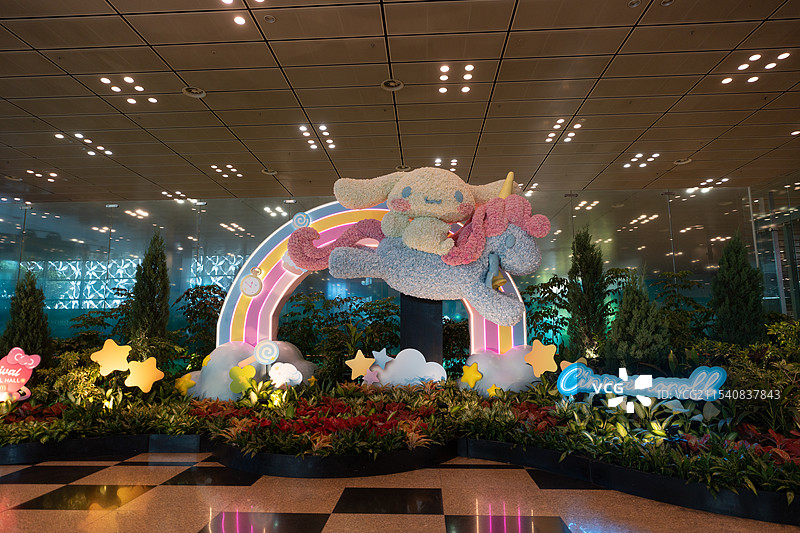 新加坡樟宜机场图片素材