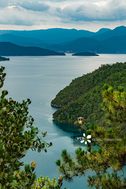 泸沽湖图片素材