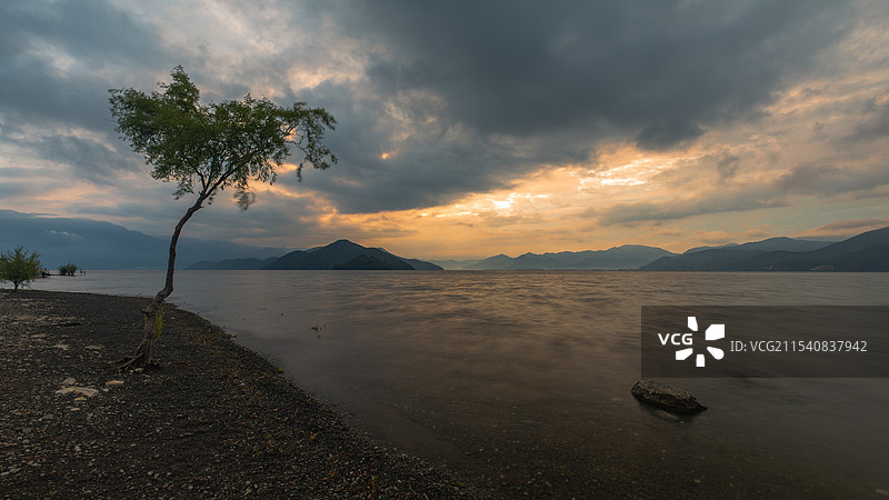 泸沽湖图片素材